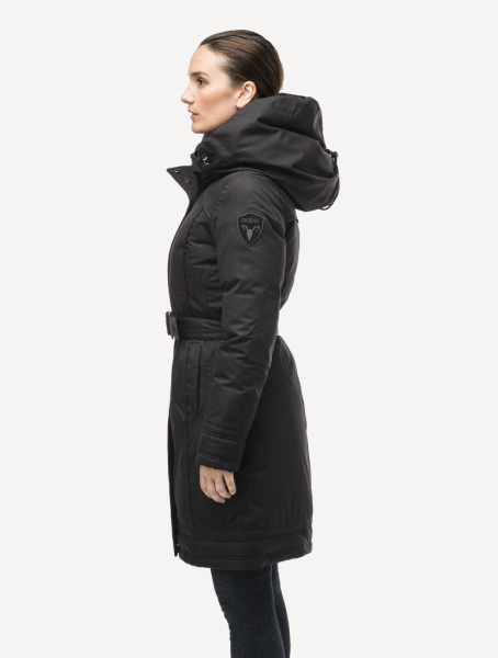 Пуховое пальто Astrid (Женский; S; Black)